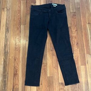 Ampersand Black Women’s Skinny Jeans snake skin print